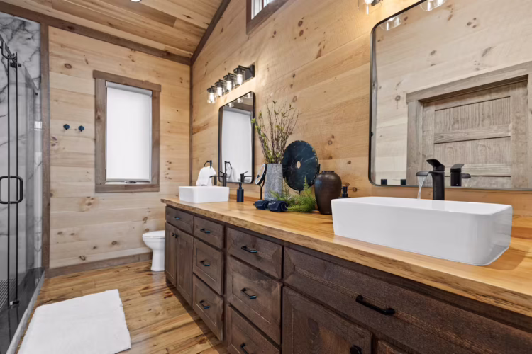 north georgia cabin with sauna hot tub and swimming pool