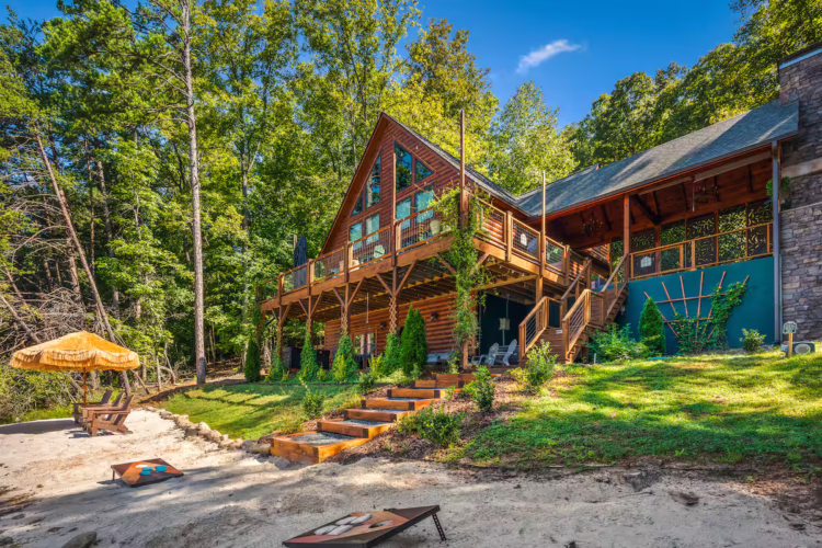 lake lure cabin rental