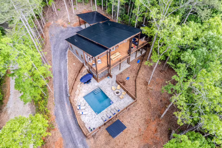 pet friendly cabins with swimming pools north georgia
