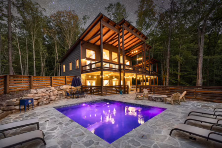 pet friendly cabins with swimming pools north georgia
