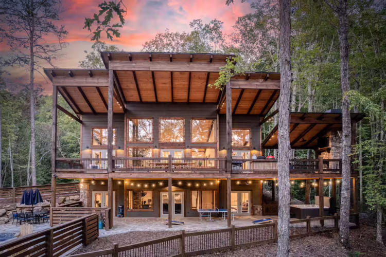 pet friendly cabins with swimming pools north georgia