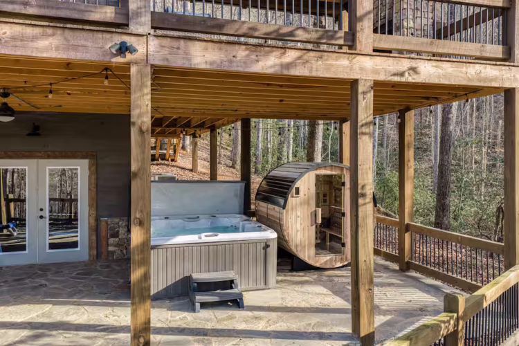 pet friendly cabins with swimming pools north georgia