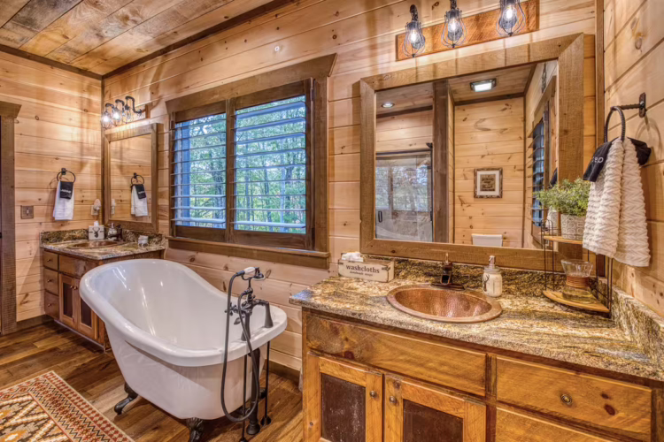 cabin rentals near atlanta with hot tub