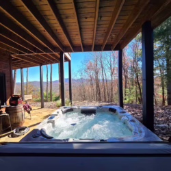 cabin rentals near atlanta with hot tub
