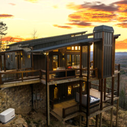 north georgia cabin with sauna hot tub and swimming pool