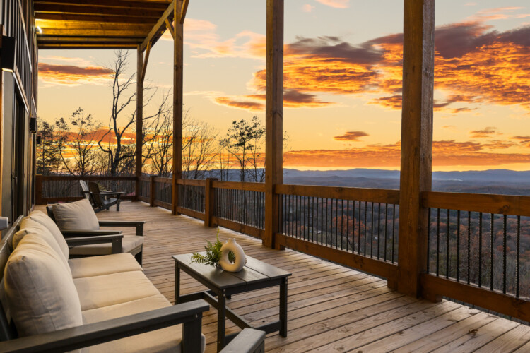 north georgia cabin with sauna hot tub and swimming pool