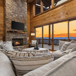 north georgia cabin with sauna hot tub and swimming pool