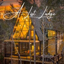 creekside a-frame cabin rental