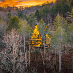 creekside a-frame cabin rental