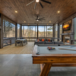 creekside a-frame cabin rental