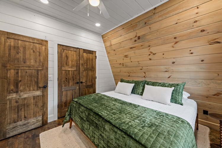 creekside a-frame cabin rental