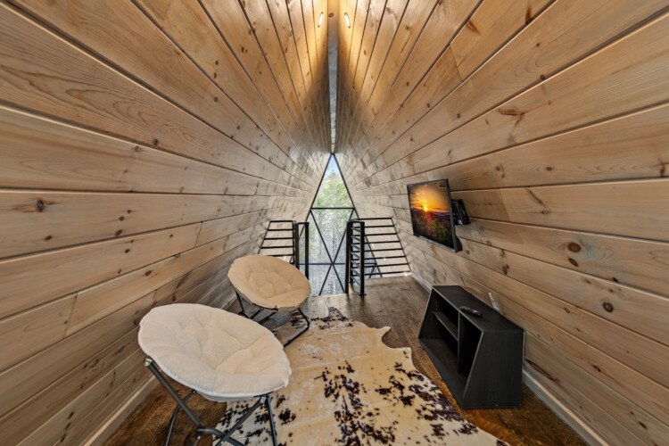 creekside a-frame cabin rental