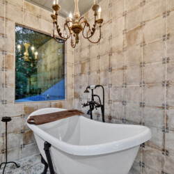 mineral bluff cabin with hot tub and mountain views