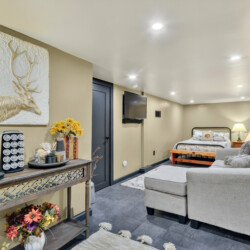 mineral bluff cabin with hot tub and mountain views