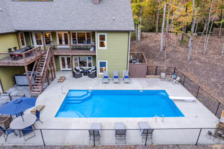 north georgia cabin rentals with private pool