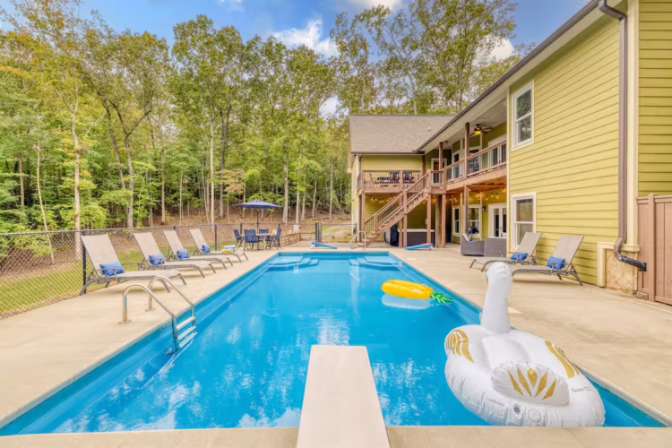 north georgia cabin rentals with private pool