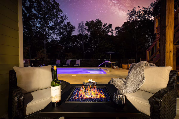 north georgia cabin rentals with private pool