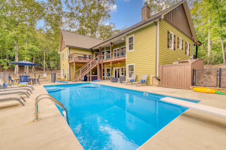 north georgia cabin rentals with private pool