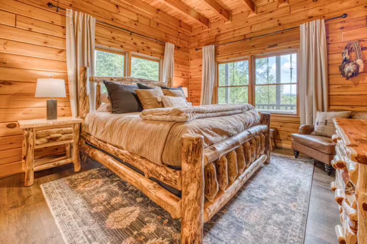 4 bedroom morganton ga cabin rental