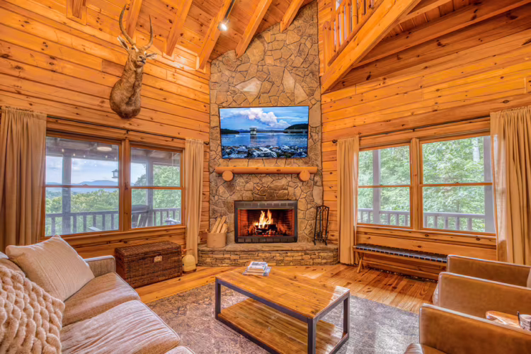 4 bedroom morganton ga cabin rental