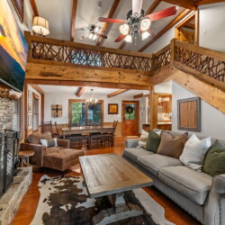 blue ridge georgia cabin with hot tub