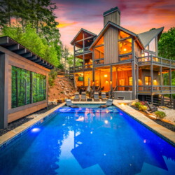 pet friendly north georgia cabins with swimming pools