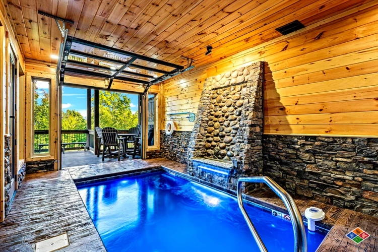 cabins in sevierville tn with indoor pool