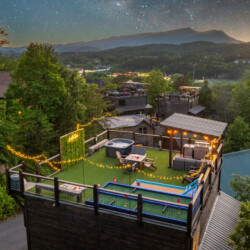 cabins in pigeon forge with swimming pools