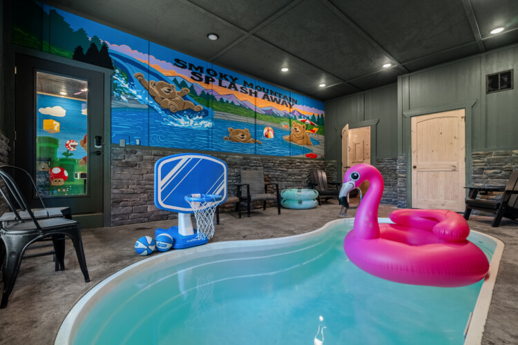 cabins in pigeon forge with swimming pools
