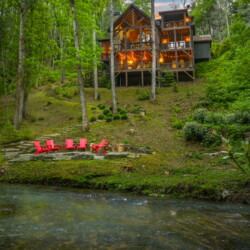 cabin rentals on fightingtown creek