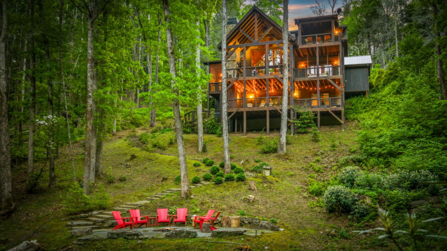 cabin rentals on fightingtown creek