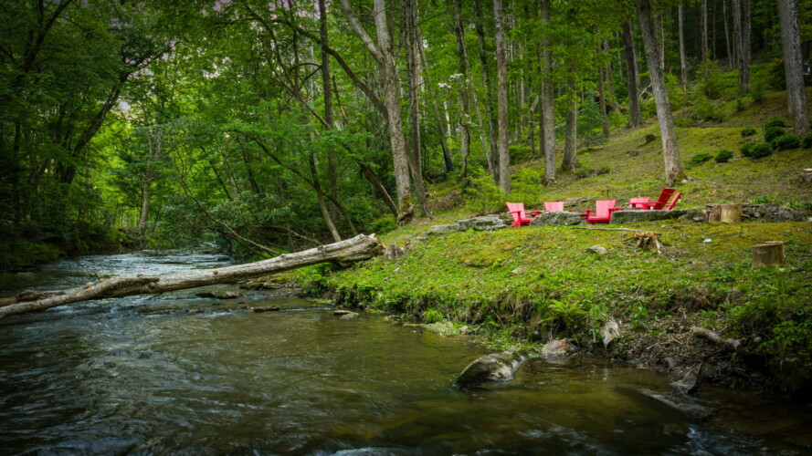 cabin rentals on fightingtown creek