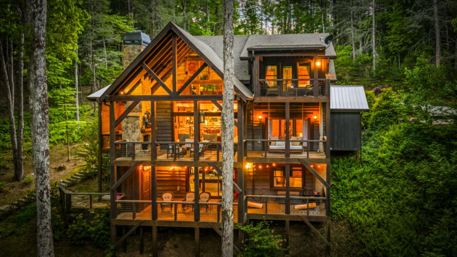cabin rentals on fightingtown creek