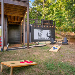 blue ridge georgia cabin with swim spa and sauna