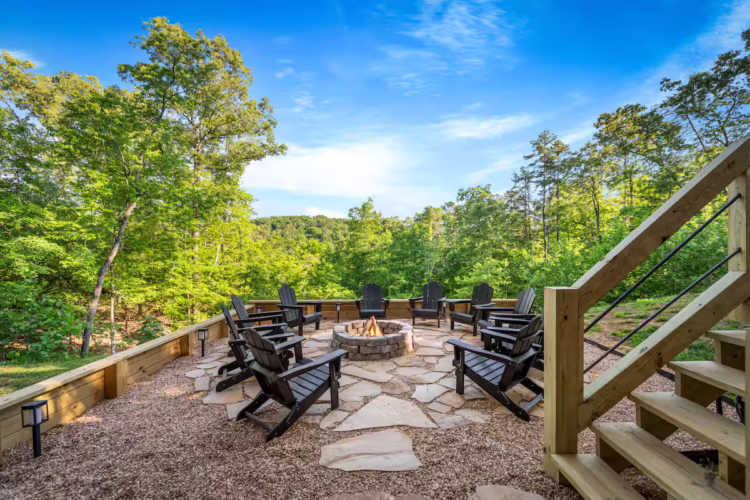 blue ridge georgia cabin with swim spa and sauna