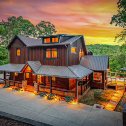 blue ridge georgia cabin with swim spa and sauna