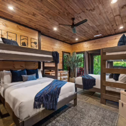 blue ridge georgia cabin with swim spa and sauna