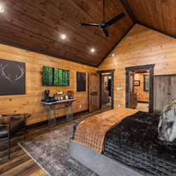 blue ridge georgia cabin with swim spa and sauna
