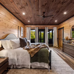 blue ridge georgia cabin with swim spa and sauna