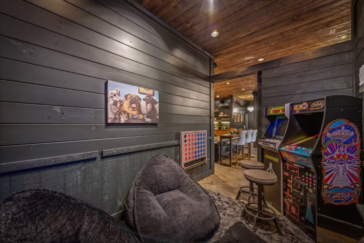 blue ridge georgia cabin with swim spa and sauna
