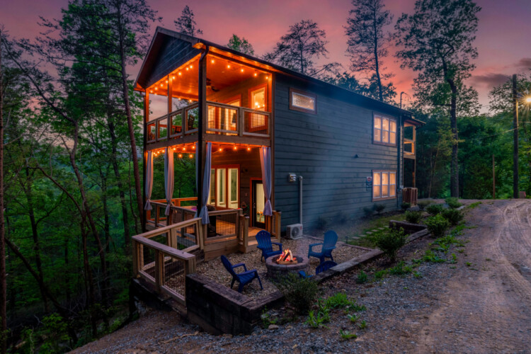 romantic cabins in gatlinburg tn