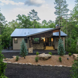 home with sauna cabin rentals in georgia