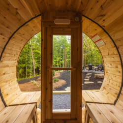 home with sauna cabin rentals in georgia
