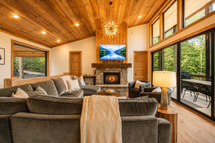 home with sauna cabin rentals in georgia