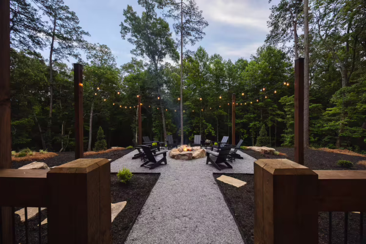 home with sauna cabin rentals in georgia