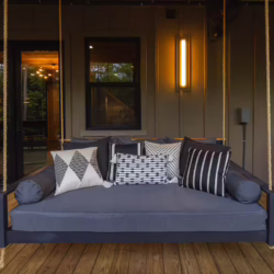home with sauna cabin rentals in georgia