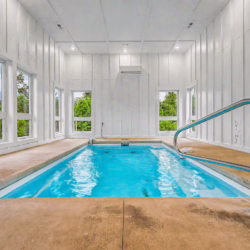 gatlinburg cabin with pool inside