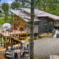 cabin in mineral bluff
