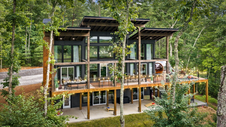 cabin in mineral bluff