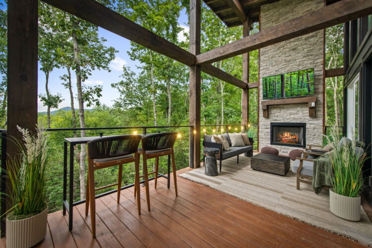 cabin in mineral bluff